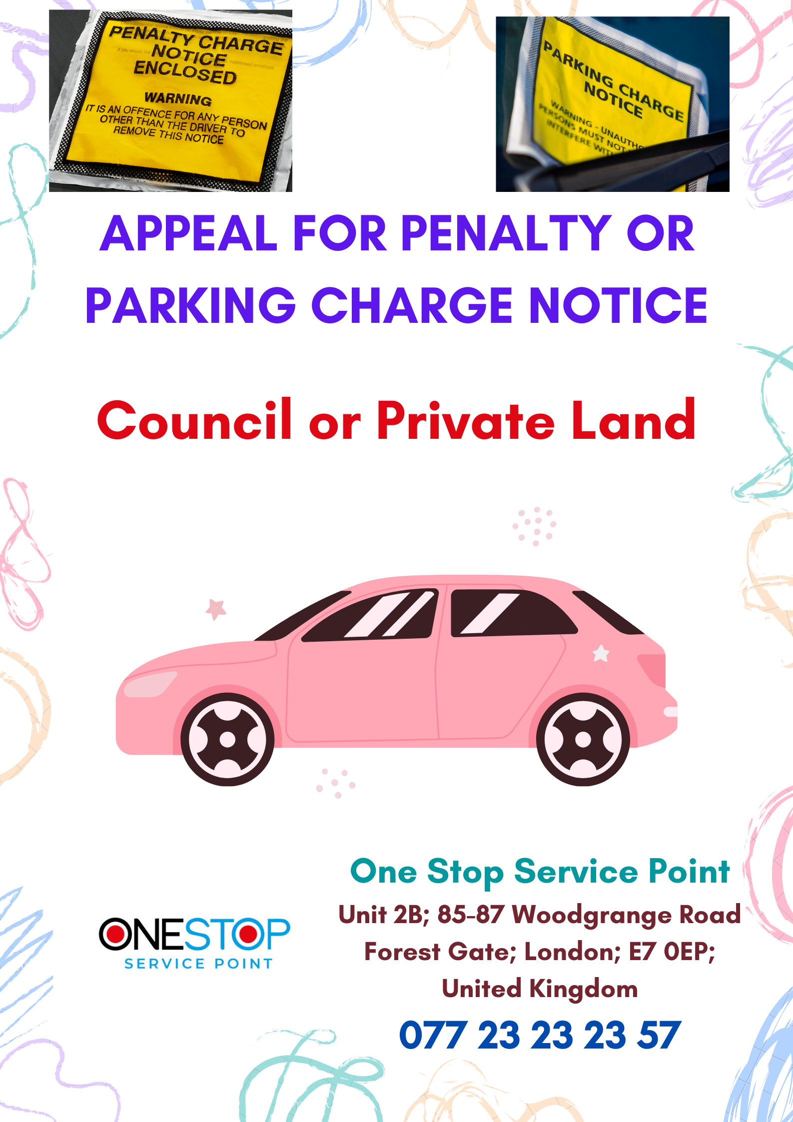 Appeal for Penalty or Parking Charge Notice